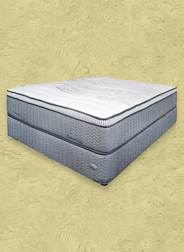 Enchanteur plush mattress with base